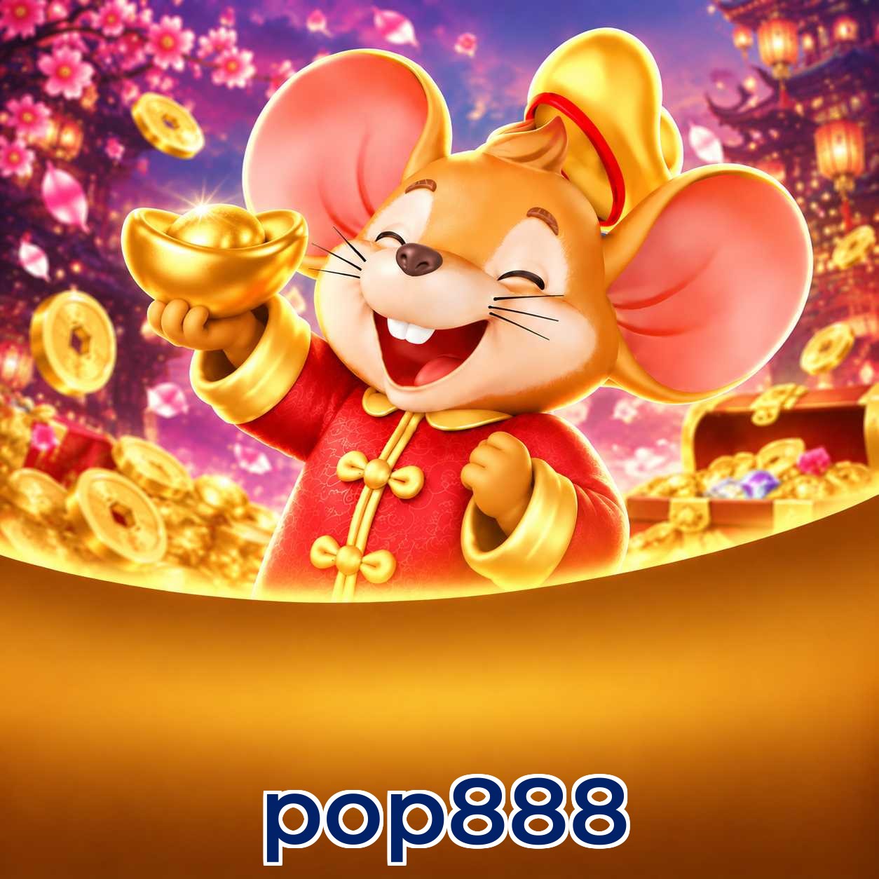 pop888 Logo
